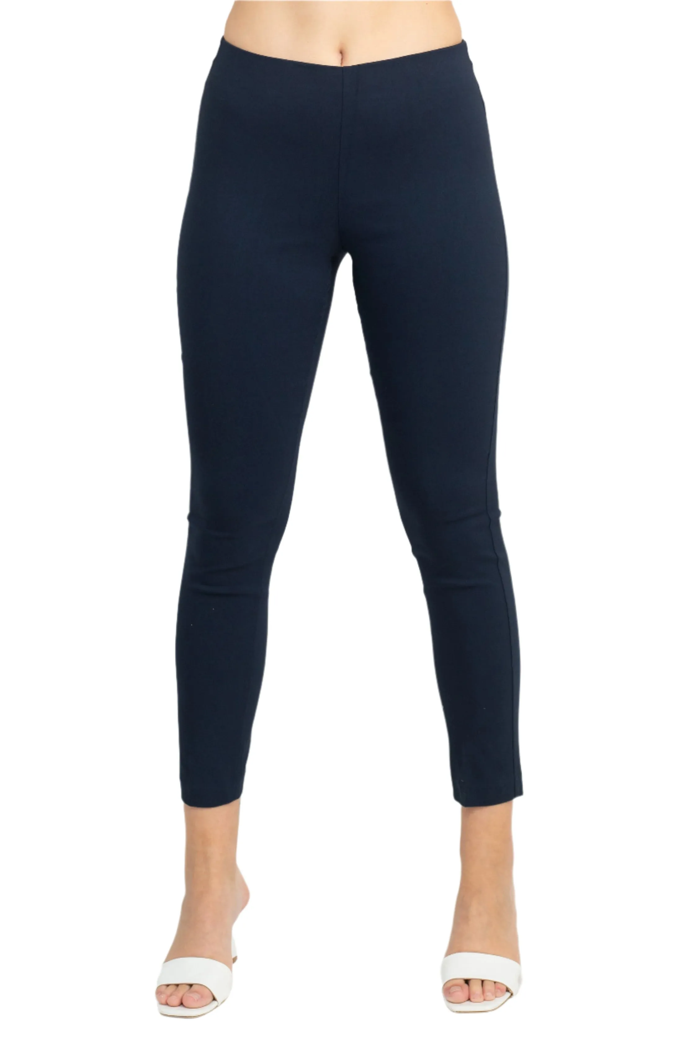 Adrianna Papell Sport Mid Waist Pull On Skinny Pants