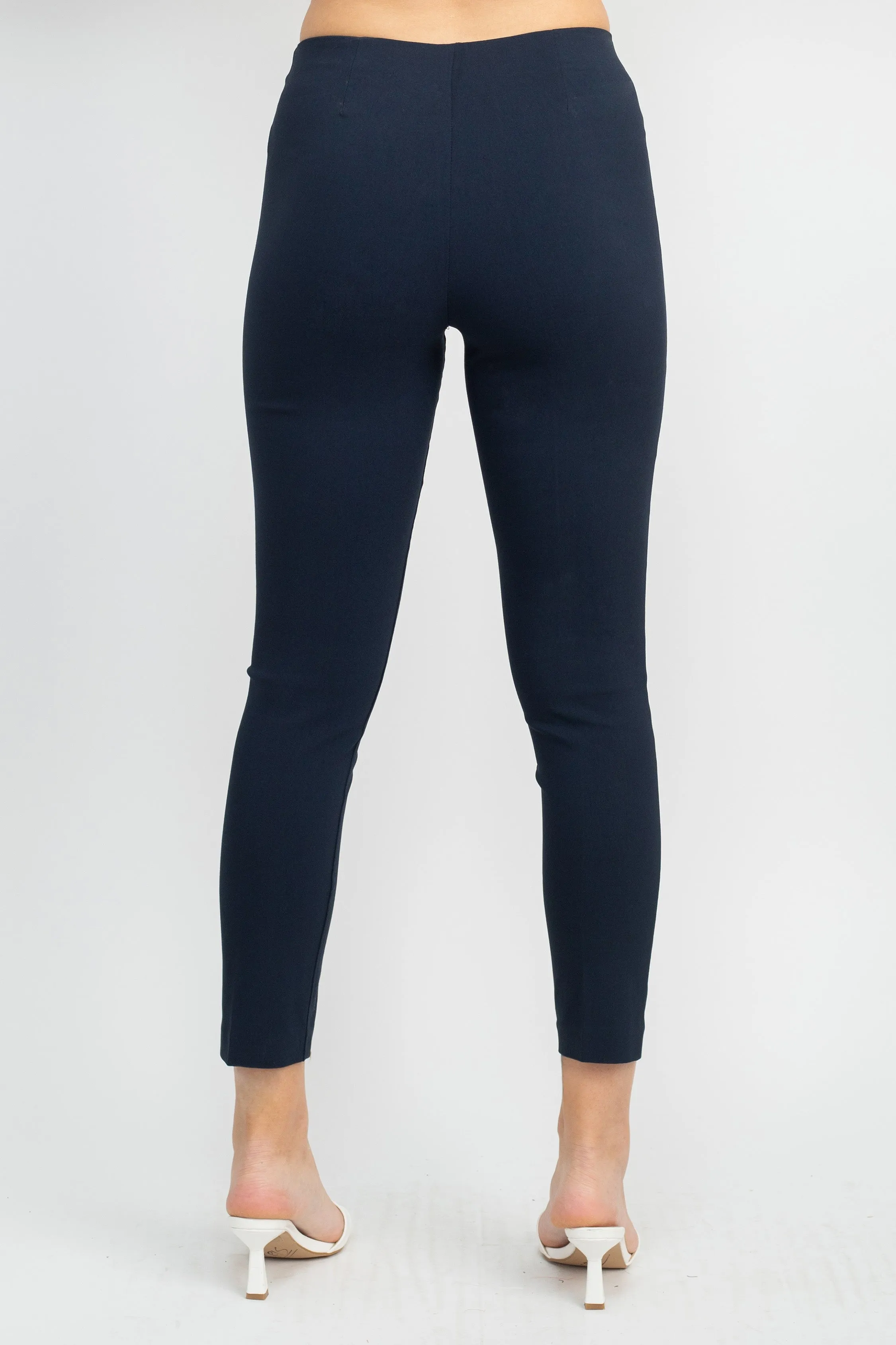 Adrianna Papell Sport Mid Waist Pull On Skinny Pants