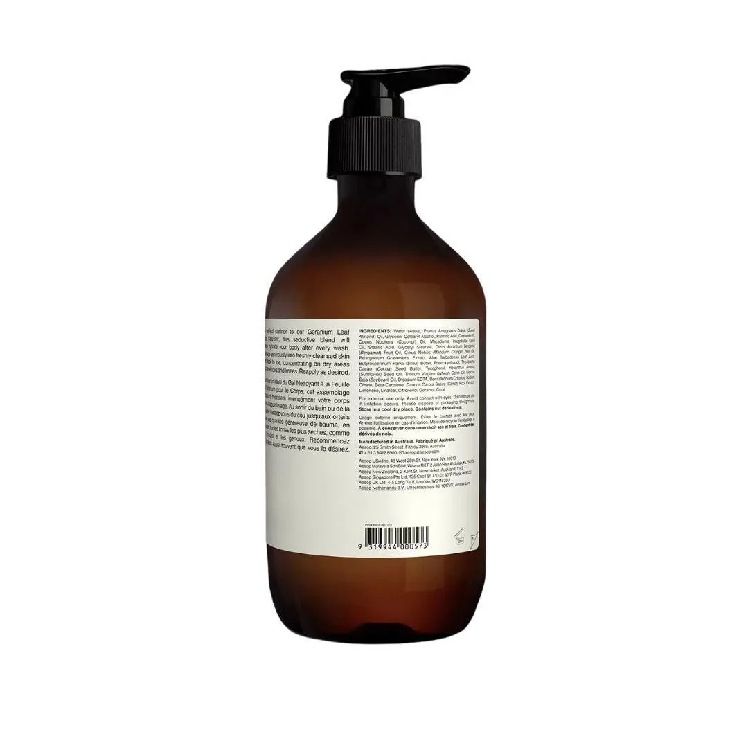 AESOP GERANIUM LEAF BODY CLEANSER