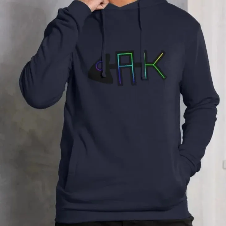 AK Fish Logo  - Deluxe Hoodie