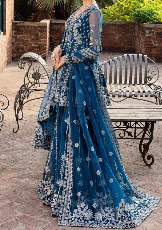 Akbar Aslam Nayara Pakistani Luxury Organza Dress