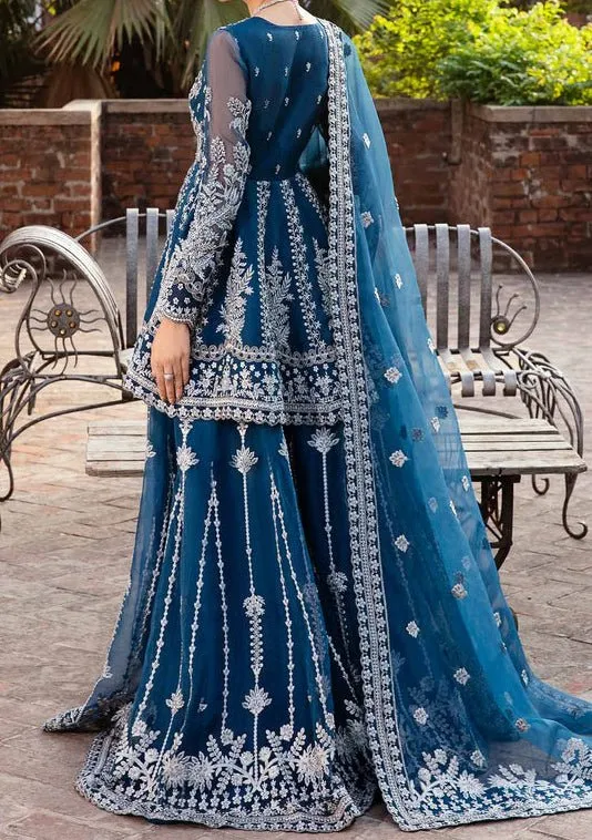 Akbar Aslam Nayara Pakistani Luxury Organza Dress