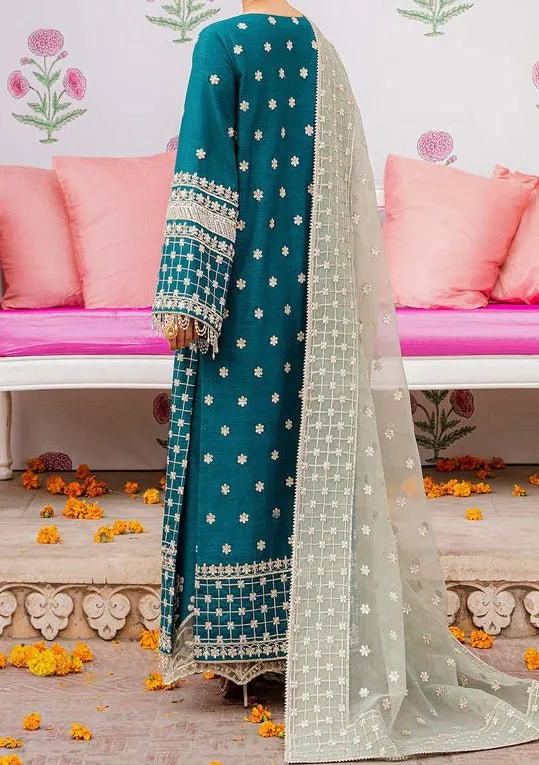 Akbar Aslam Zohra Pakistani Luxury Raw Silk Dress