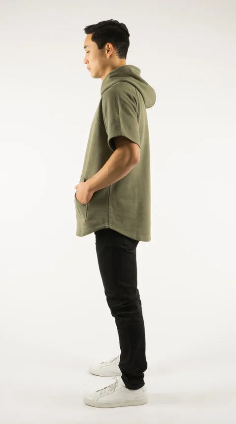 Akomplice VSOP -  West S/S Men's Hoodie, Military Green