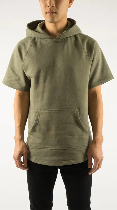 Akomplice VSOP -  West S/S Men's Hoodie, Military Green