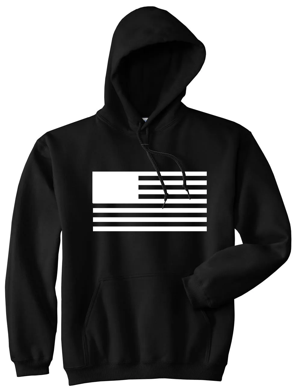 American Flag United States Goth Pullover Hoodie Hoody