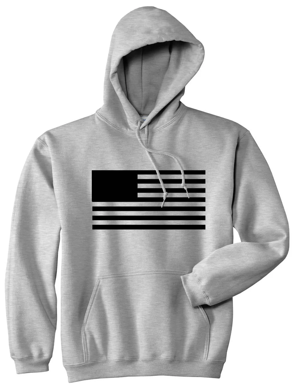 American Flag United States Goth Pullover Hoodie Hoody