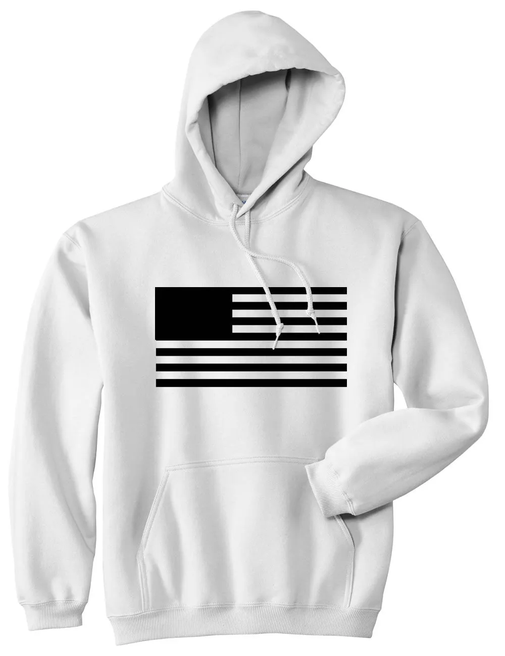 American Flag United States Goth Pullover Hoodie Hoody