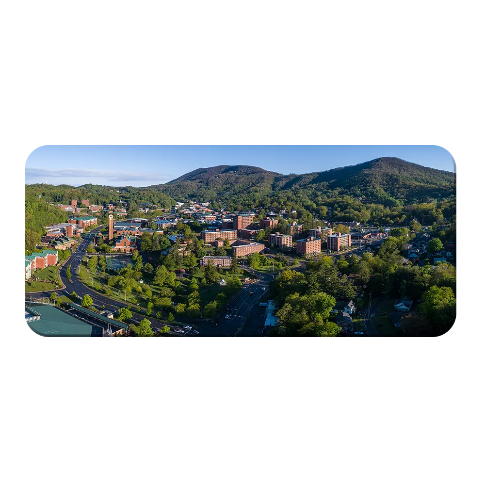 Appalachian State Mountaineers - Campus Aerial Panoramic