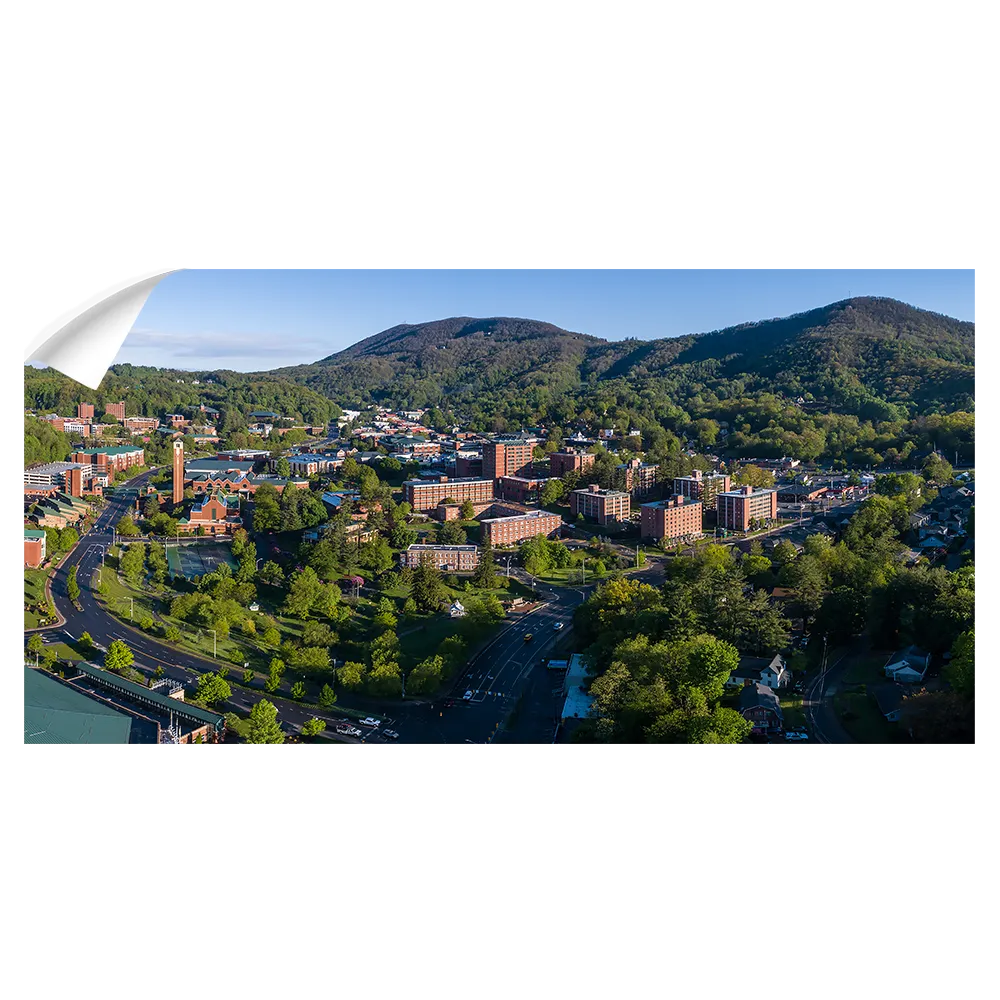 Appalachian State Mountaineers - Campus Aerial Panoramic