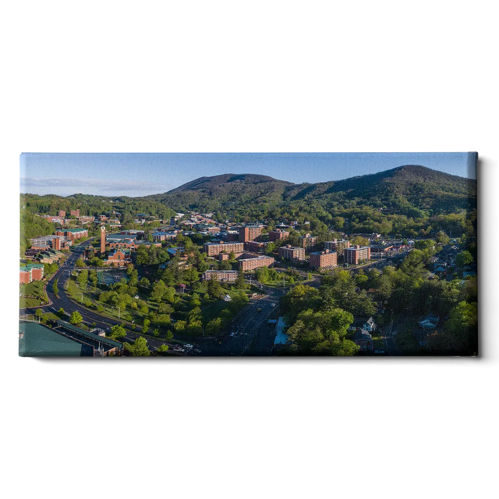 Appalachian State Mountaineers - Campus Aerial Panoramic