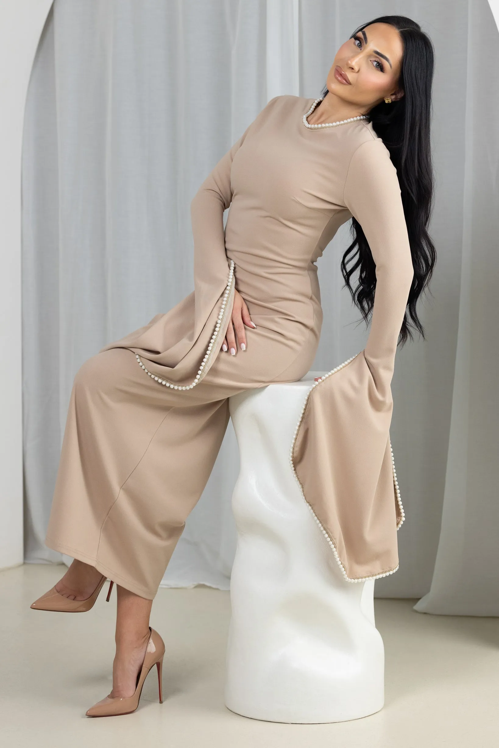 Areem Pearl Evening Dress