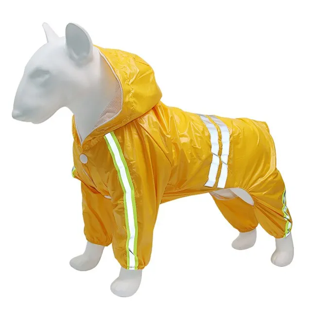 Ashore Shop Dog Pet Waterproof Reflective Raincoat Jacket