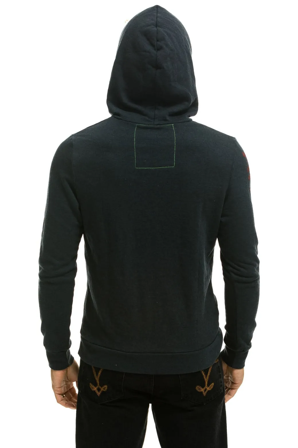 AVIATOR NATION AUSTIN PULLOVER HOODIE - CHARCOAL