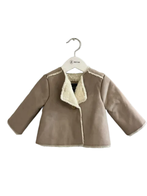 BABY GAP SHEARLING JACKET (SZ 6-12 MONTHS)