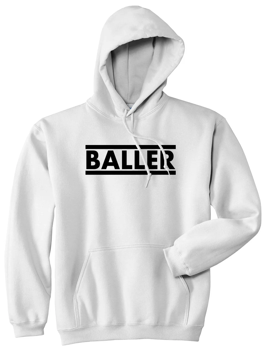 Baller Mens Pullover Hoodie