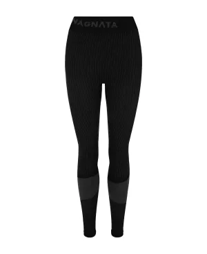 BALLET LEGGING - BLACK/DARK CHARCOAL