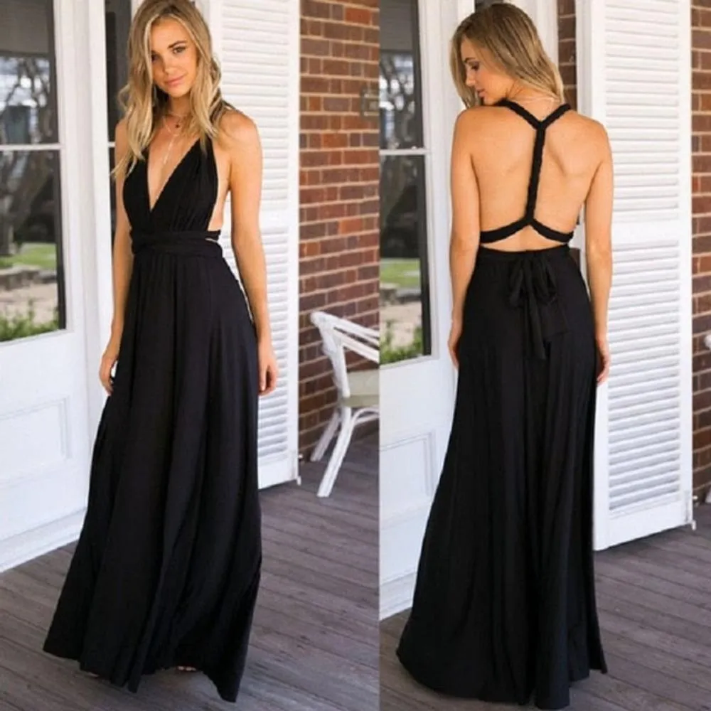 Bandage Long Dress