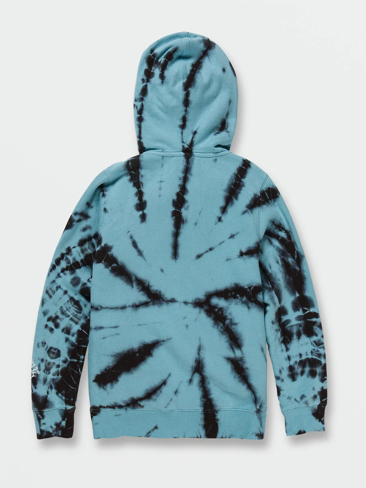 BIG BOYS CAIDEN DYE PULLOVER HOODIE - PALE AQUA