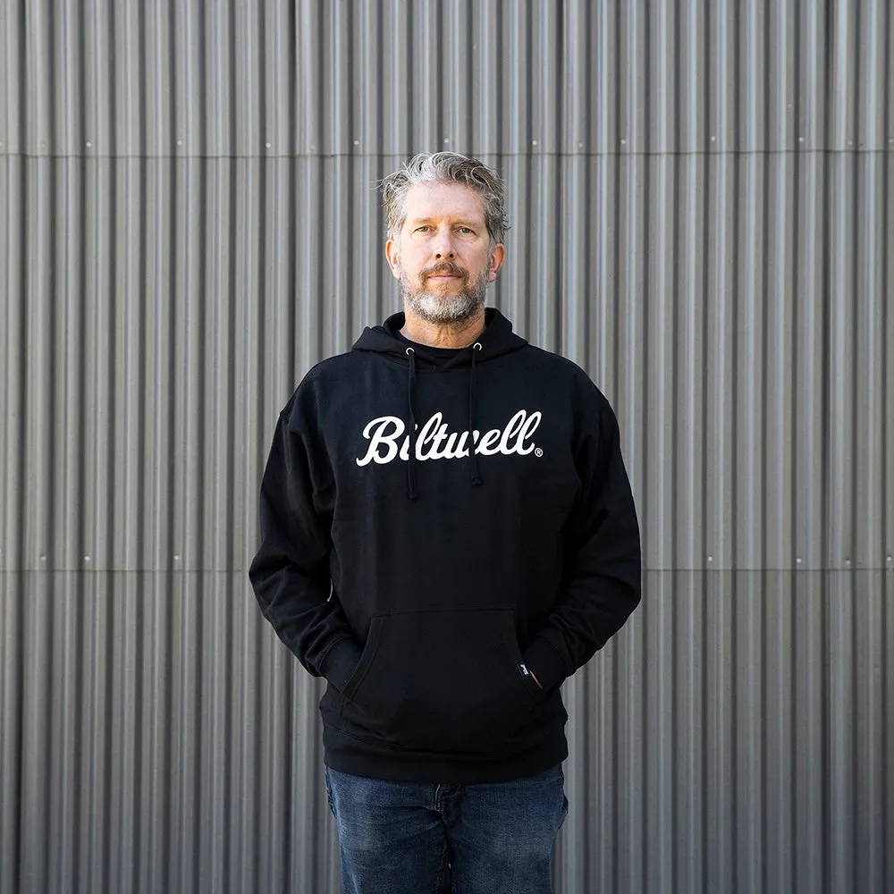 BILTWELL PULLOVER HOODIE [SCRIPT BLACK]