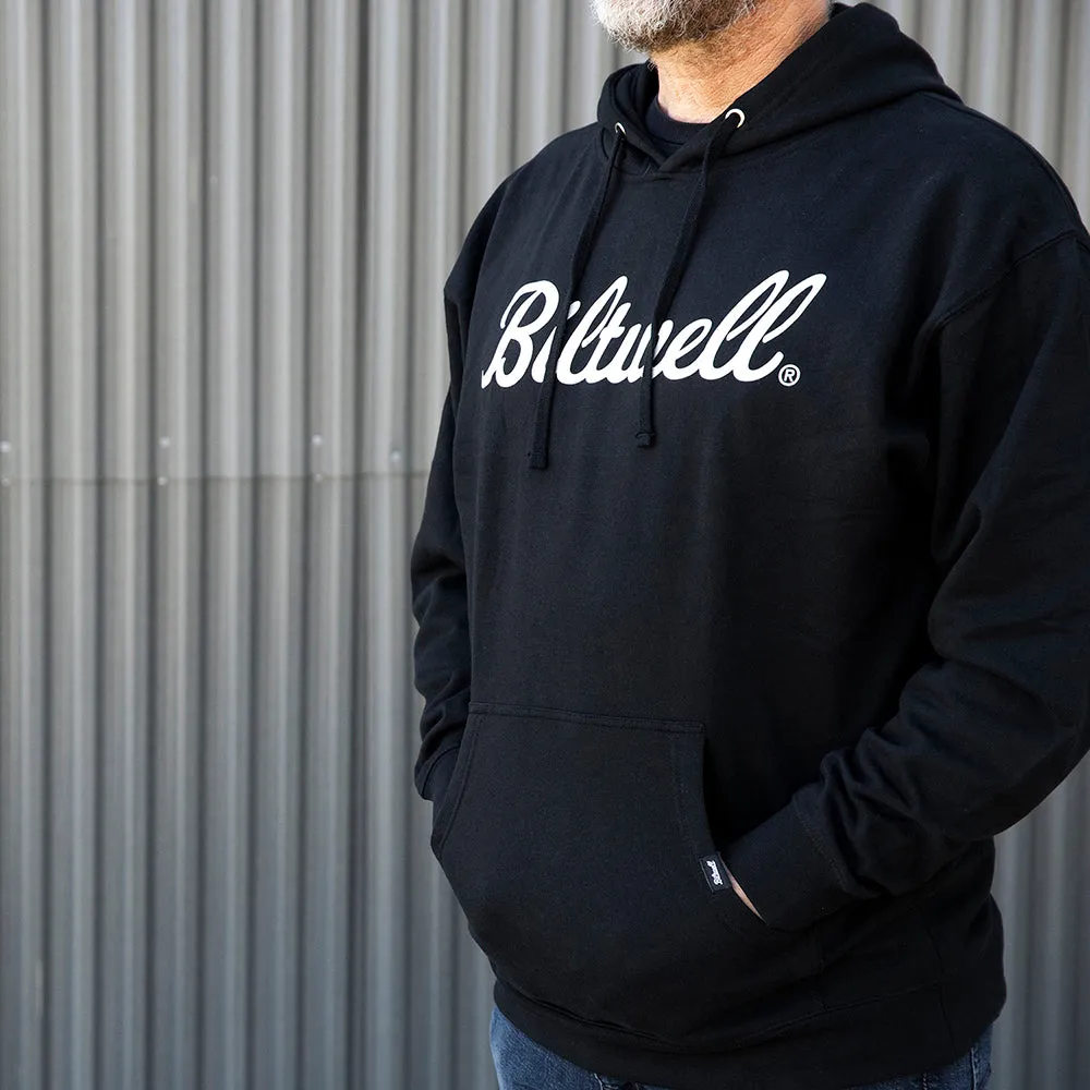 BILTWELL PULLOVER HOODIE [SCRIPT BLACK]