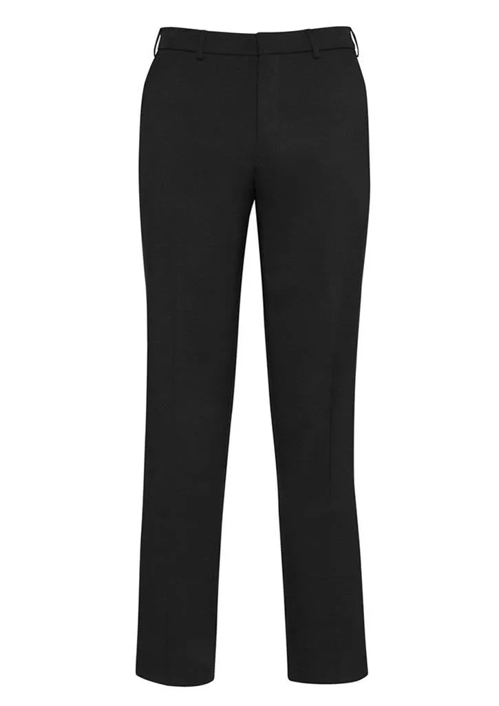 Biz Corporates Mens Cool Stretch Adjustable Waist Pant Stout (70114S)