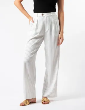 Blaise Pants - Black & White Stripe