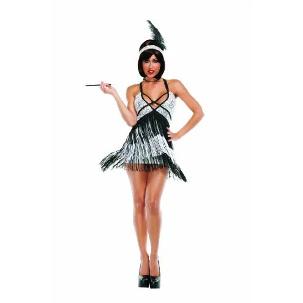 Boardwalk Flapper Deluxe Costume for Adults