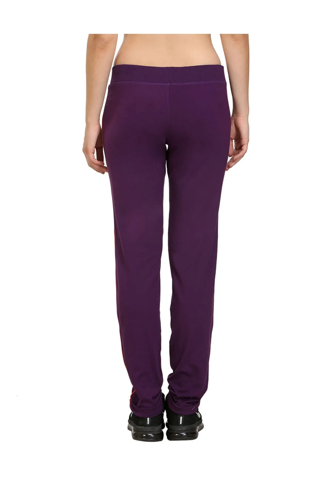 Bodyactive Women Dark Purple Trackpant-LL1-DPU