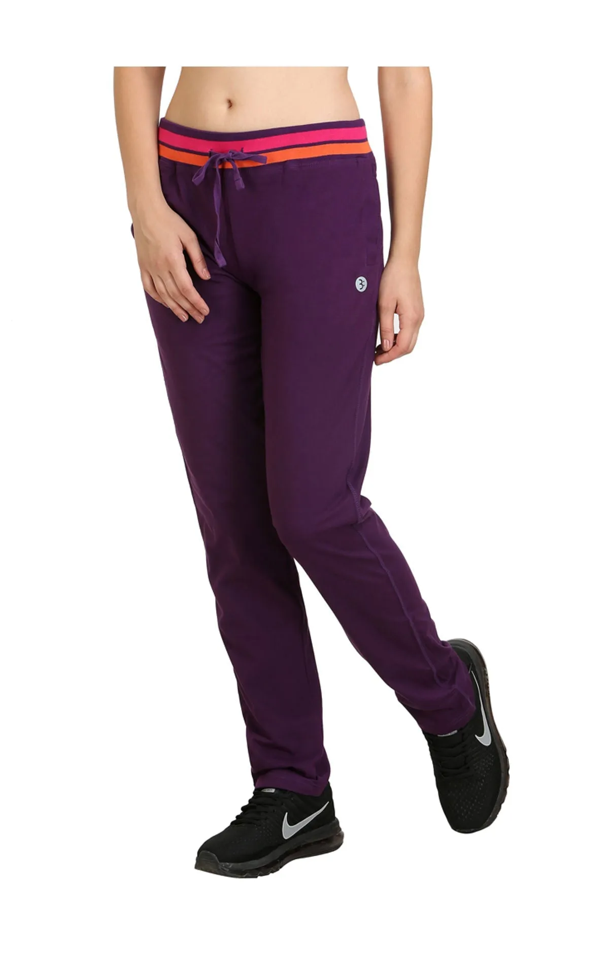 Bodyactive Women Dark Purple Trackpant-LL3-DPU