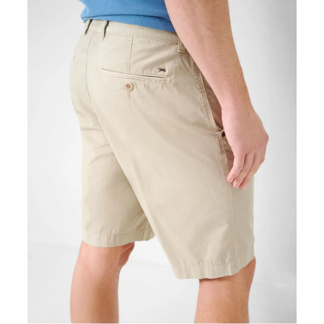 Brax Luxurious Pure Cotton Tailored Shorts 84-6808 Bari Shorts in Cosy Linen