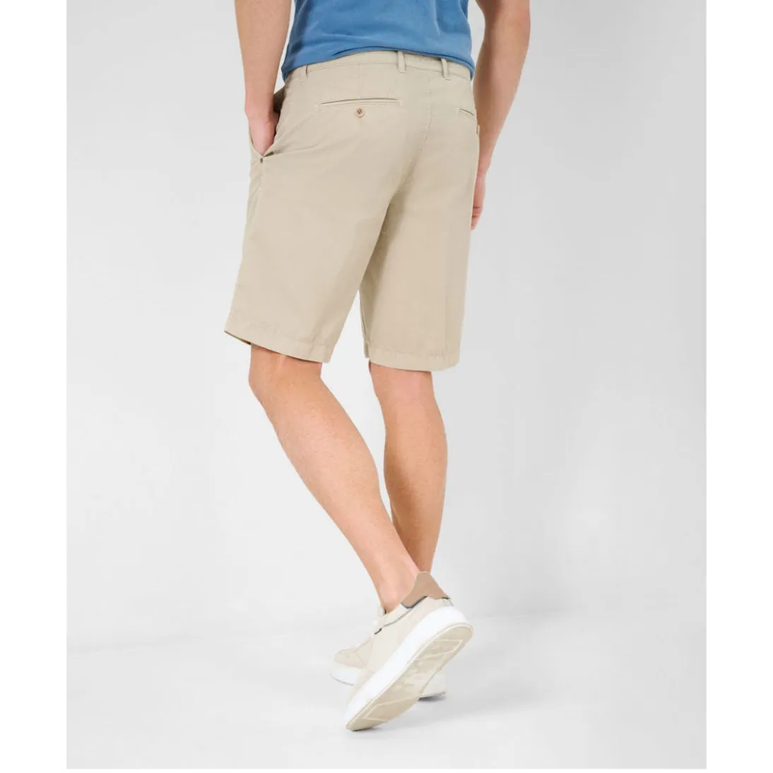 Brax Luxurious Pure Cotton Tailored Shorts 84-6808 Bari Shorts in Cosy Linen