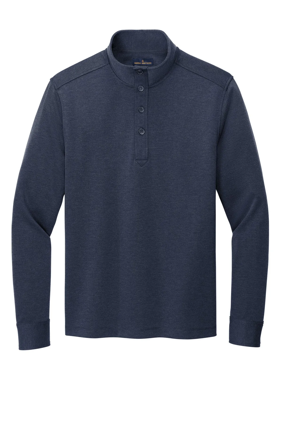 Brooks Brothers Mid-Layer Stretch 1/2-Button. BB18202