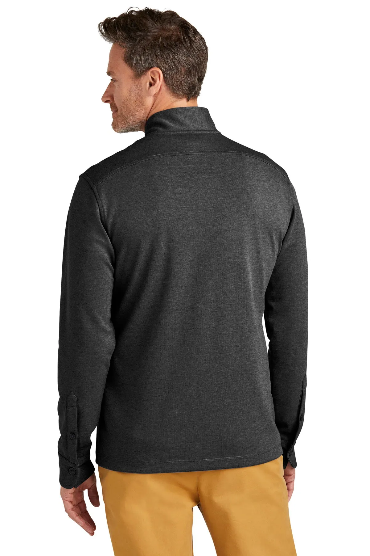 Brooks Brothers Mid-Layer Stretch 1/2-Button. BB18202