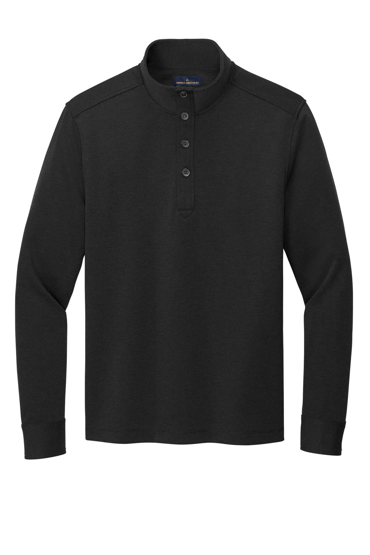 Brooks Brothers Mid-Layer Stretch 1/2-Button. BB18202