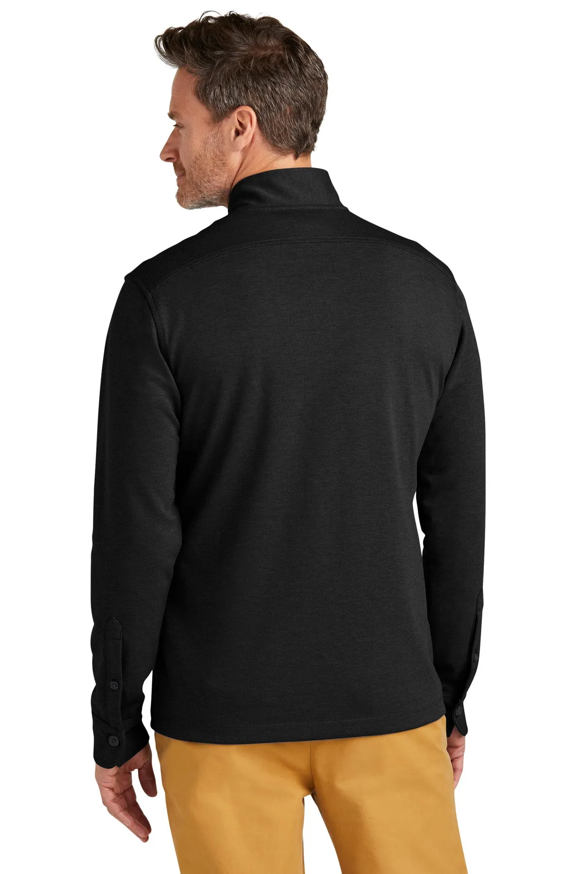 Brooks Brothers Mid-Layer Stretch 1/2-Button. BB18202