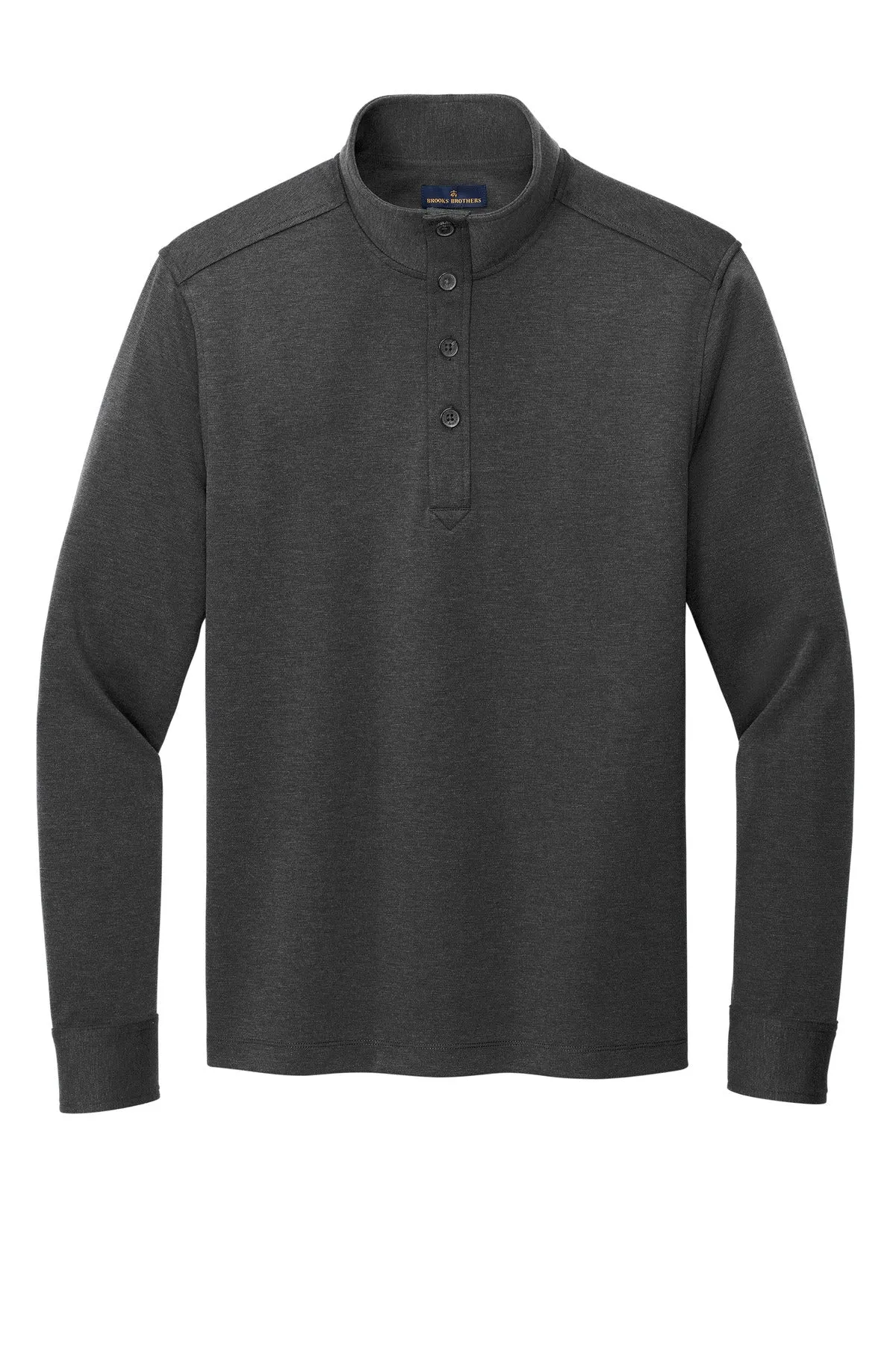 Brooks Brothers Mid-Layer Stretch 1/2-Button. BB18202