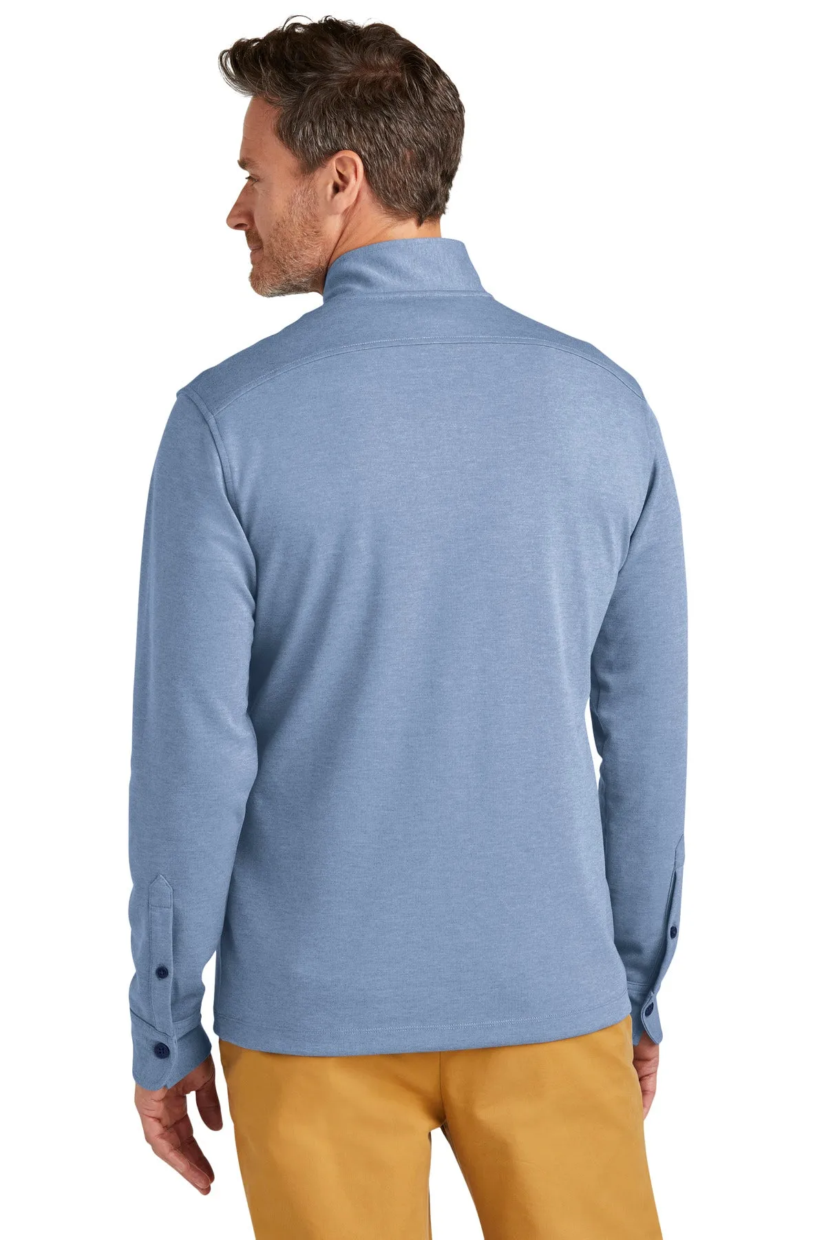 Brooks Brothers Mid-Layer Stretch 1/2-Button. BB18202