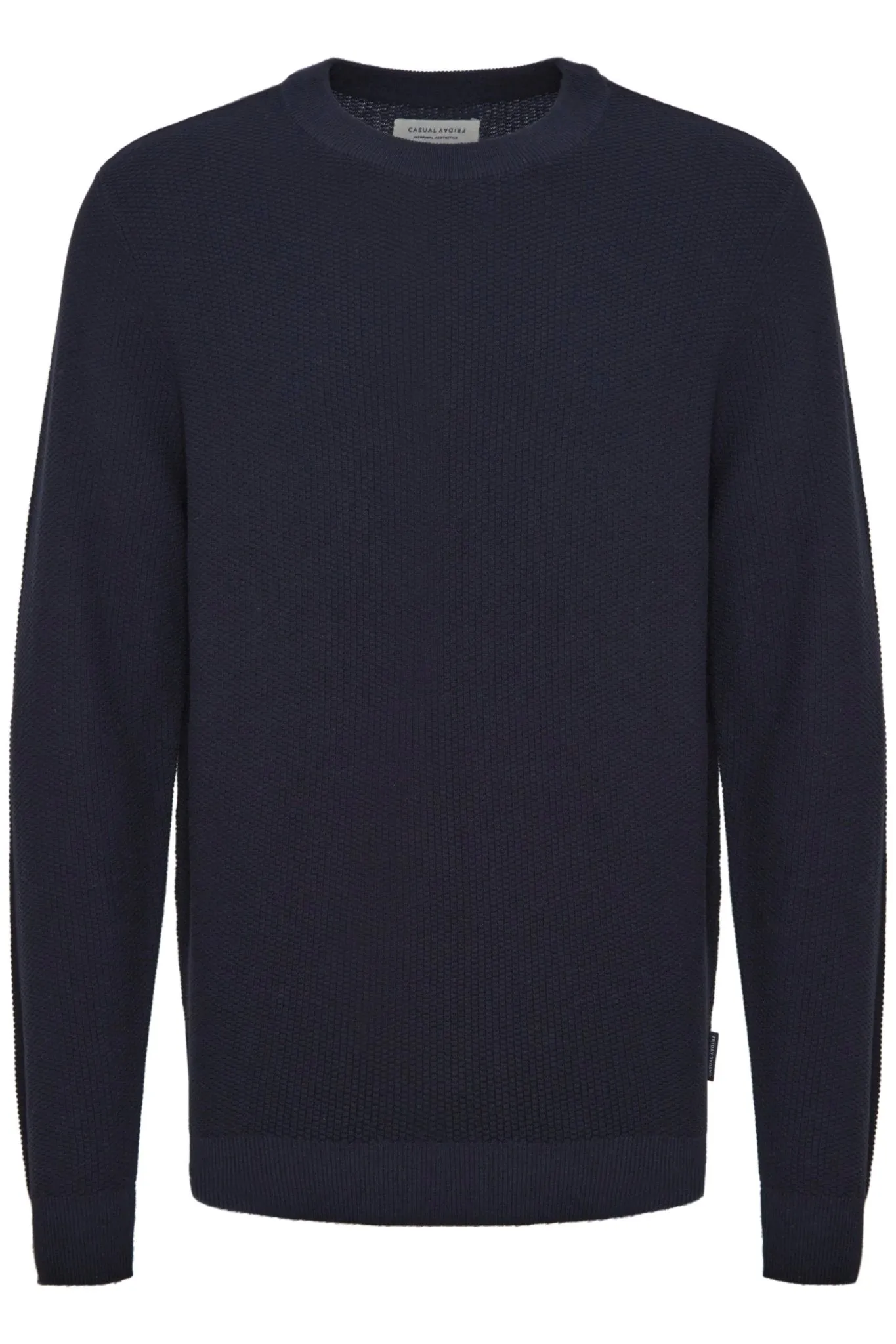 CASUAL FRIDAY - CFKARL 0160 structured crewneck knit - 20505192