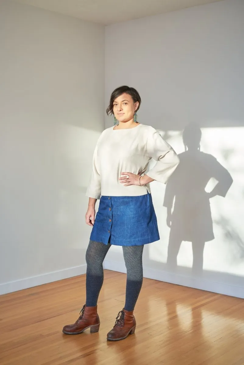 Central Standard Boxy Pullover (Cloud)