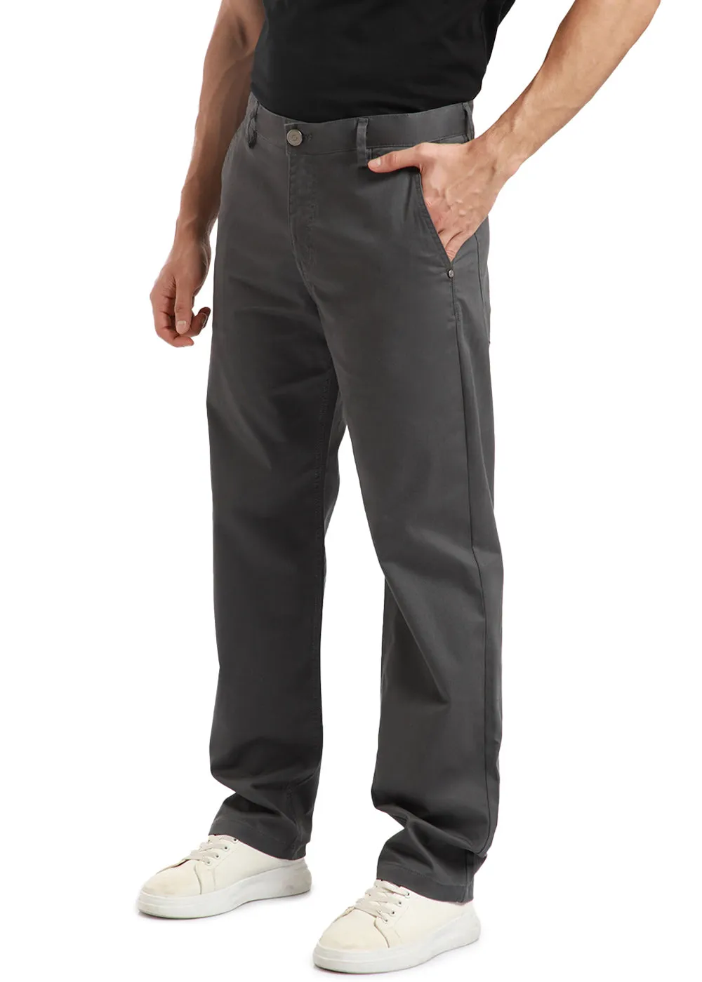 Charcoal Gray Carpenter Pants