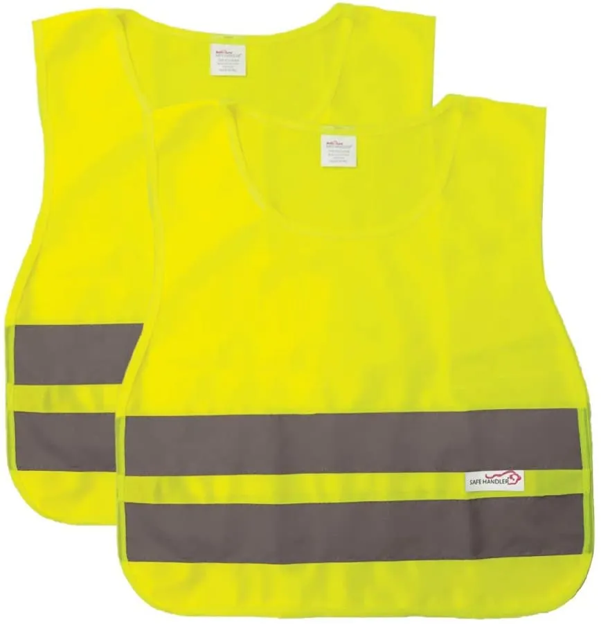 Child Reflective Safety Vest, Bright Colors For Child Safety, Yellow