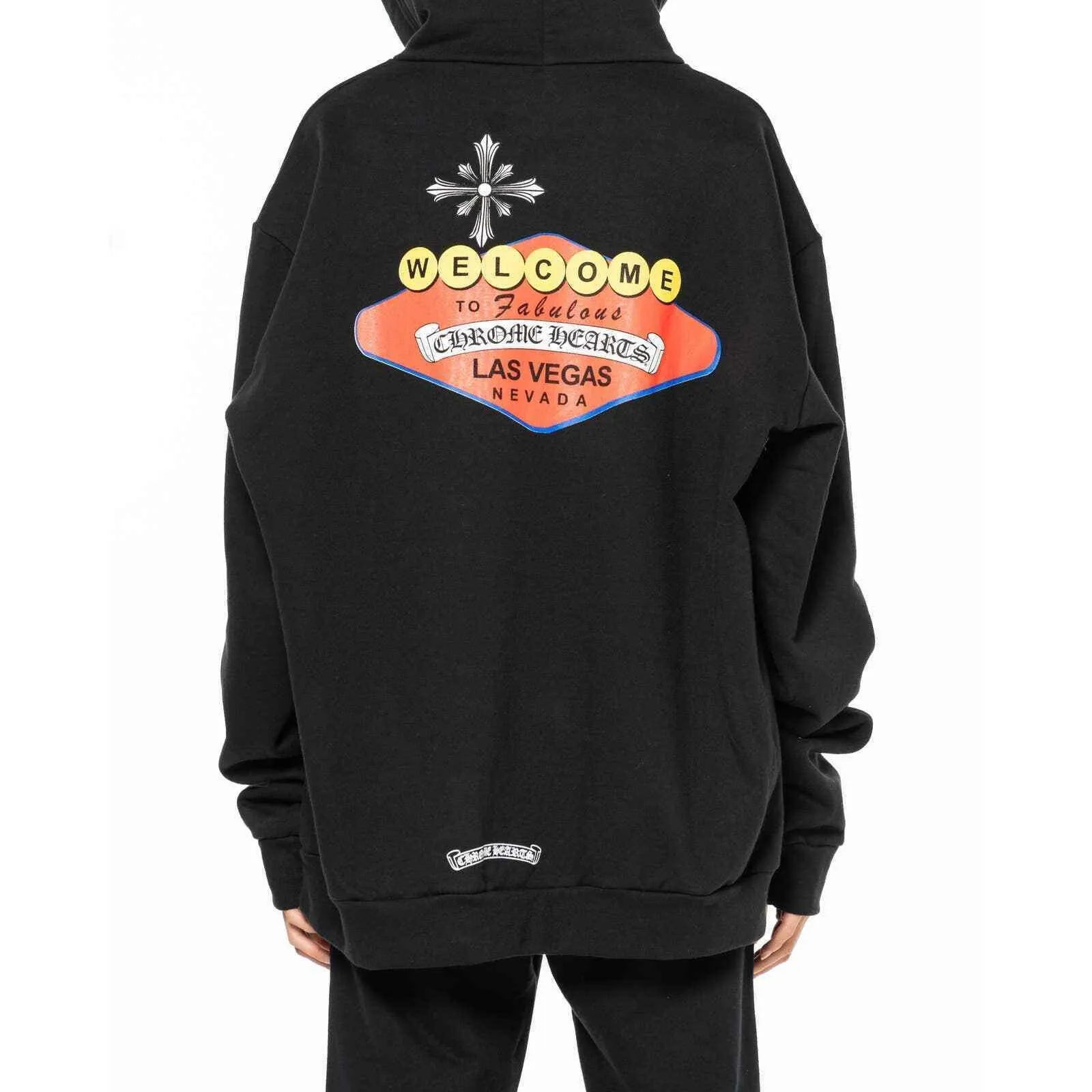 Chrome Hearts Las Vegas Pullover Hoodie Black