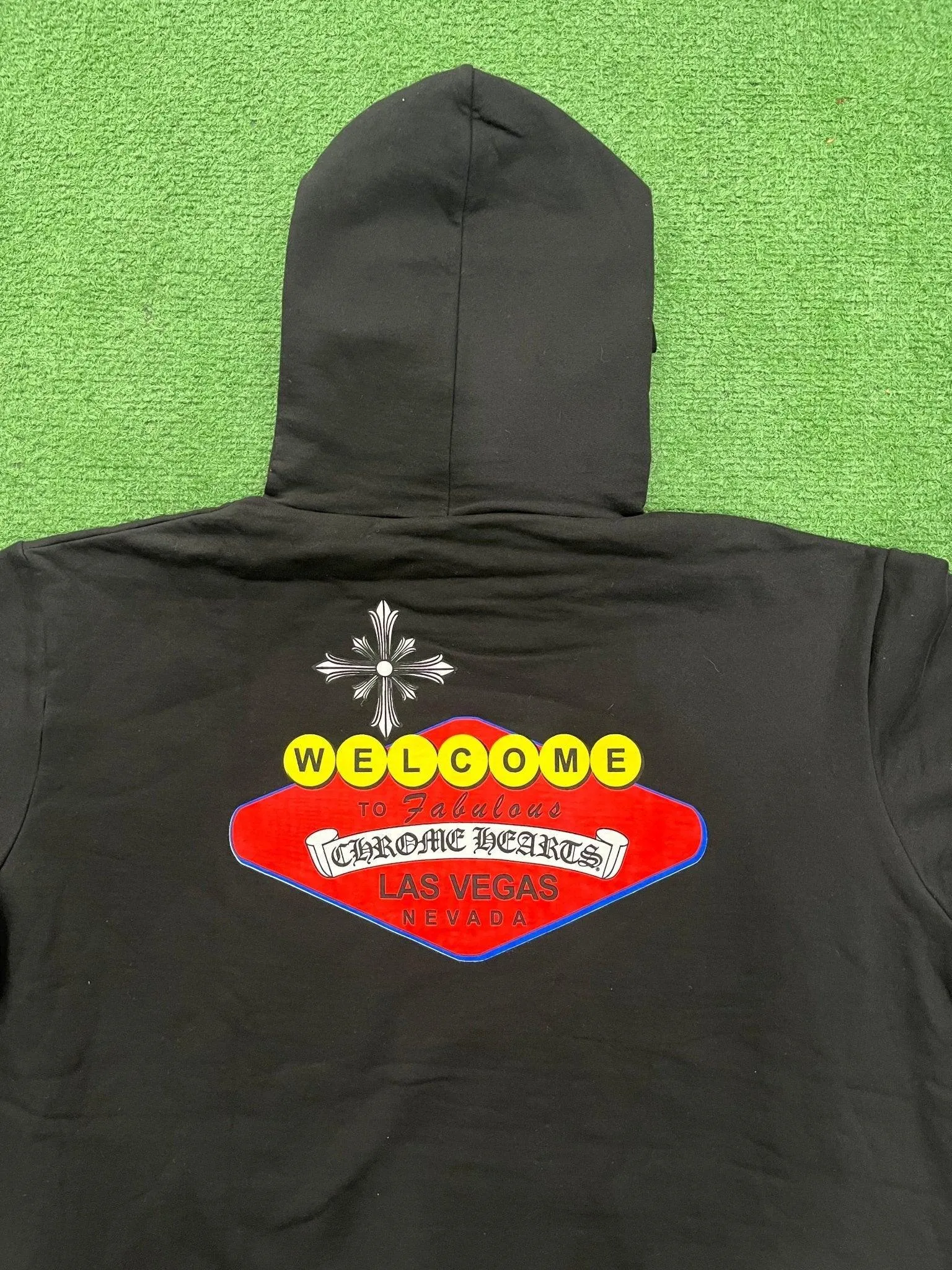 Chrome Hearts Las Vegas Pullover Hoodie Black