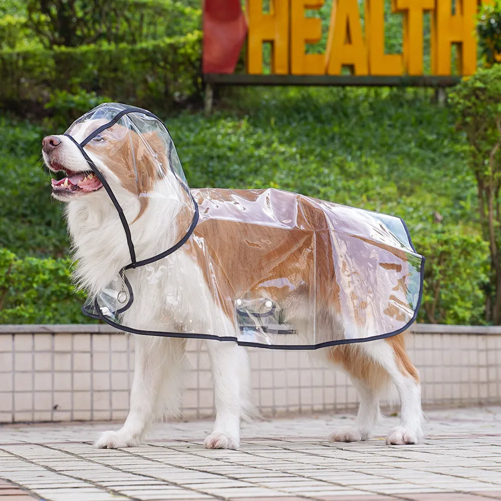 Clear Raincoat for Pets