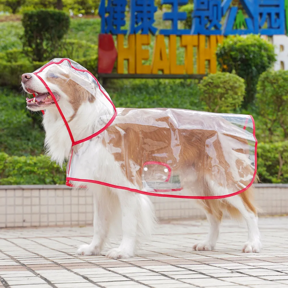 Clear Raincoat for Pets