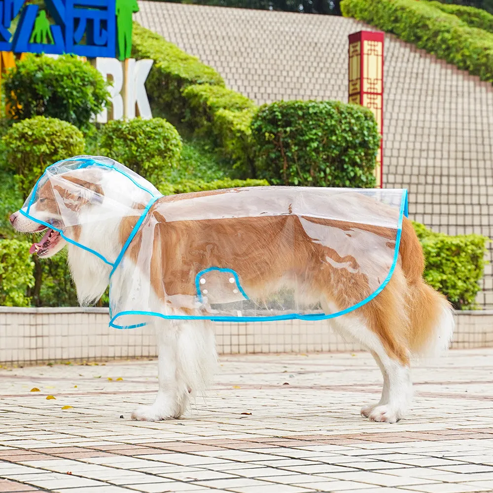 Clear Raincoat for Pets