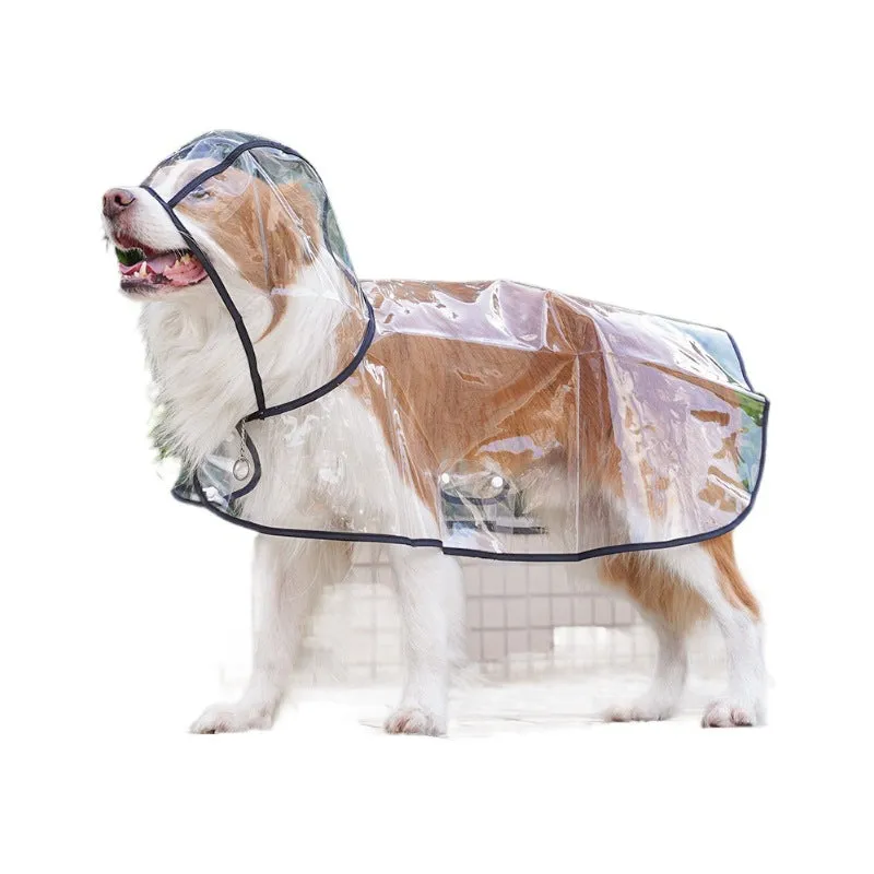 Clear Raincoat for Pets