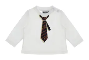 Cloud Baby Long Sleeve Tie Print Tee