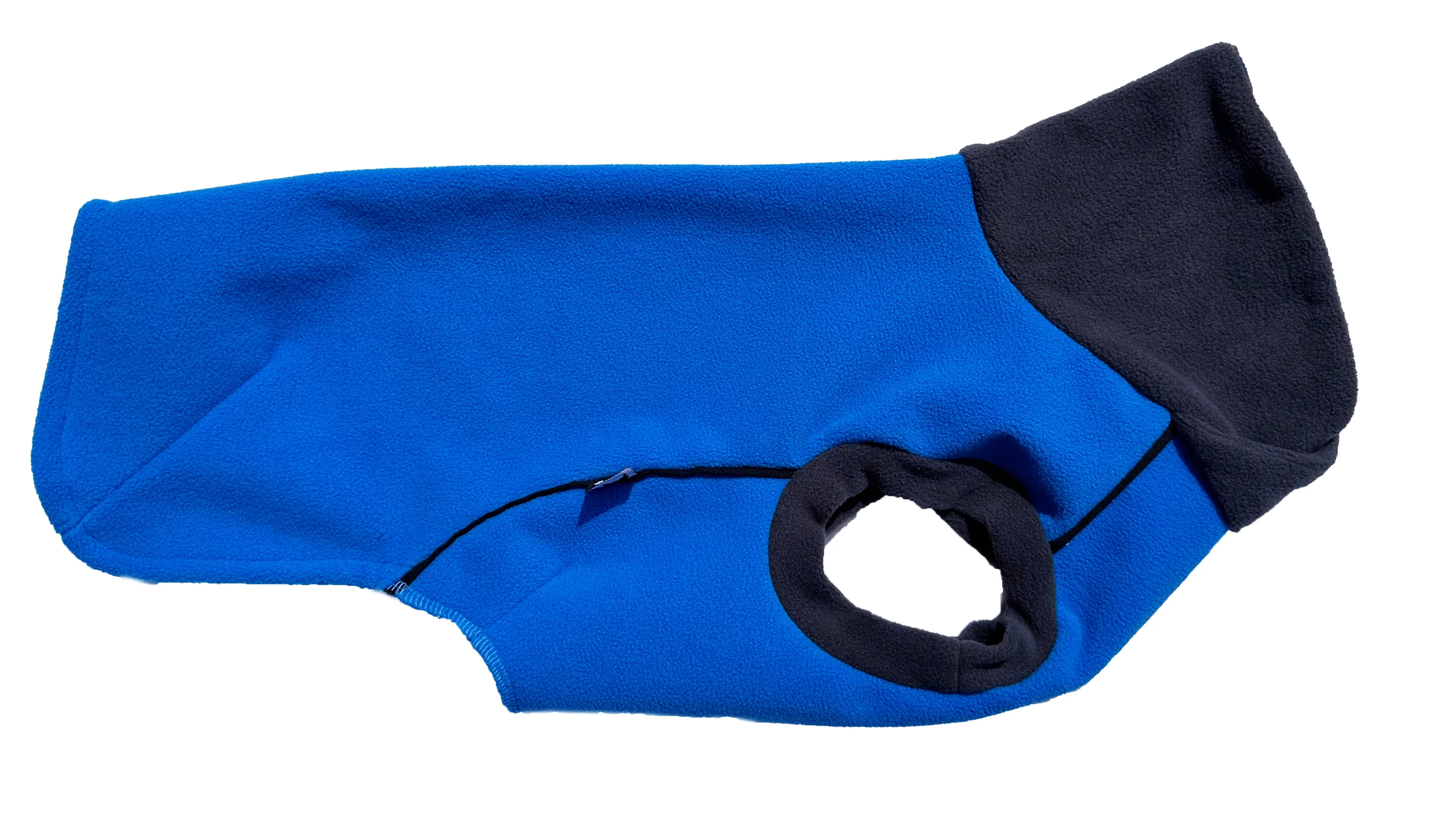 Cobalt Blue Double layer Waterproof Microfleece McTog Dog Jumper